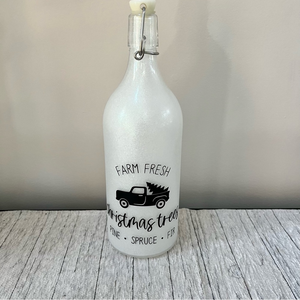 Christmas‎ Glitter Bottle